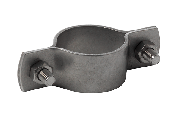 Pijpbeugelset 304 lichte uitv incl bout en moer mirror polis