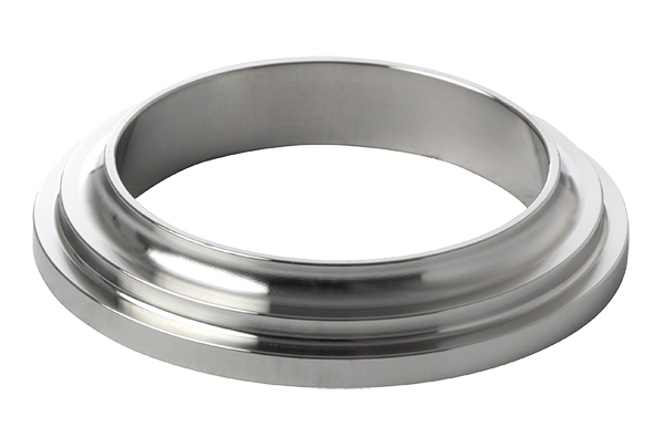 Koppeling, laspuntstuk, 1.4404/316L, ISO, Lang