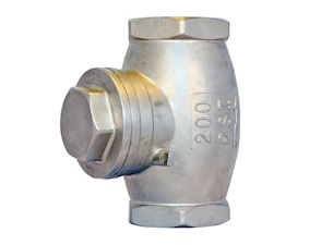 Rvs 316 terugslagklep RB bibi BSP PN40 swing type