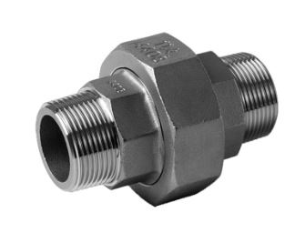 Rvs 1.4408 koppeling 3-delig conisch BSP BU/BU