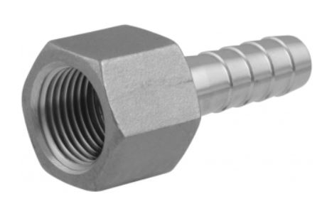 RVS 316 slangpilaar Bi BSP